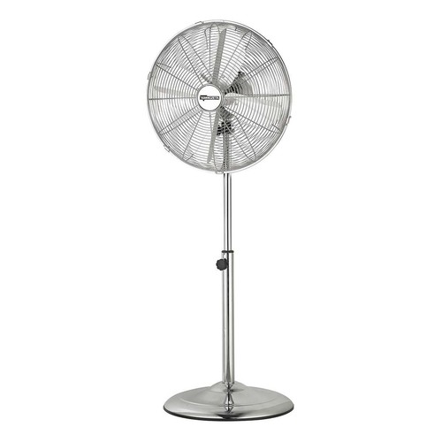 Ventilatore piantana cromato - a,