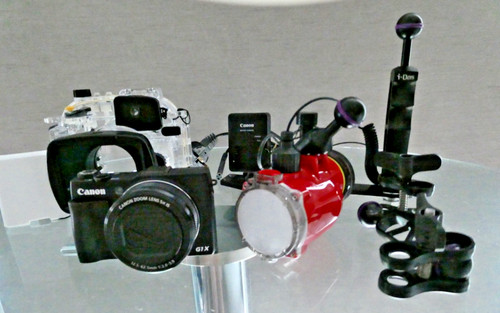 Kit fotocamera subacquea