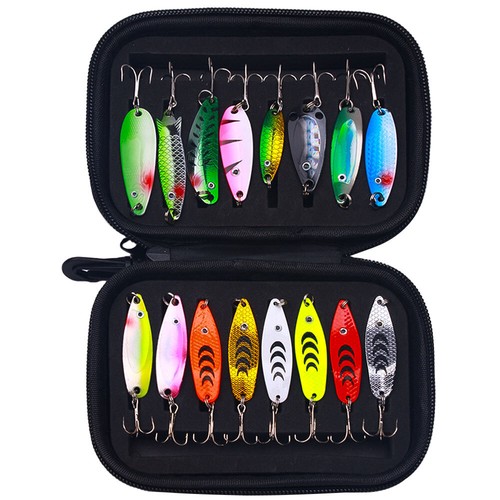 Lotto esche pesca cucchiaio - lotto, da