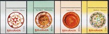 Romania 2007 Ceramica Ceramica Artigianato Piatti Decorazione Set 4v MNH/3
