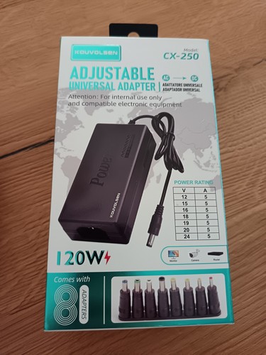 Alimentatore 120w regolabile - 120w,