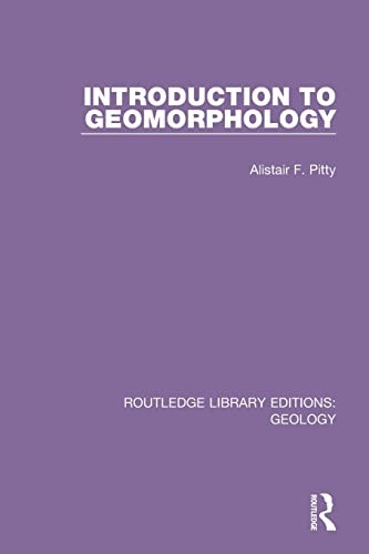 Introduction geomorphology - introduction, to
