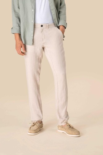 Pantaloni lino uomo - uomo, |