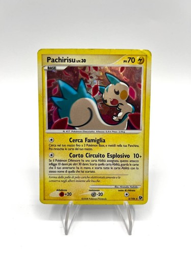 Carta pokemon pachirisu - carta,