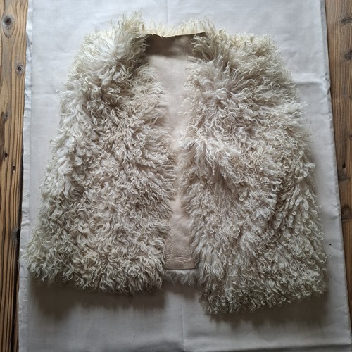 Vintage real sheepskin - vintage,
