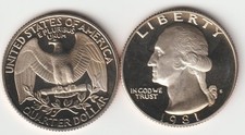 1981-S Proof Washington