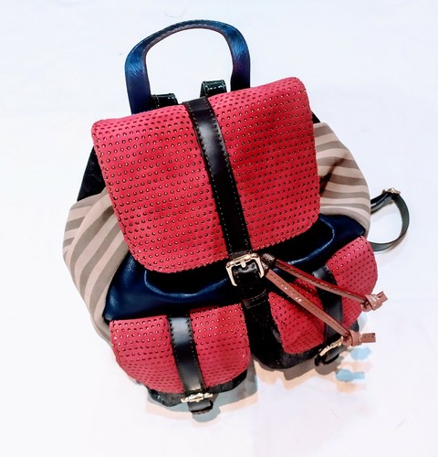 Zaino vera pelle patchwork - vera,