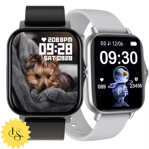 Smartwatch nero fitness touch - smartwatch,