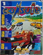 Rivista Vintage Videogame Console Mania Nº 1 Ottobre 1991 Raro Da Collezione 