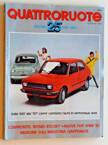 Quattroruote 1981 n - quattroruote, n.