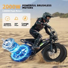 20" Fat Tire Electric Bike