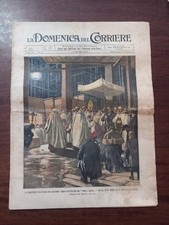 RIVISTA LA DOMENICA DEL CORRIERE N° 2 1901 CORPUS DOMINI A MILANO