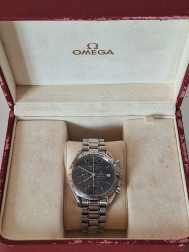 Omega speedmaster date blue - speedmaster,