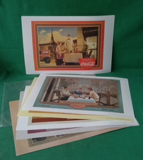 6 TOVAGLIETTE TOVAGLIE AMERICANE COCA COLA COCACOLA VINTAGE CITTÀ ITALIANE. DA60