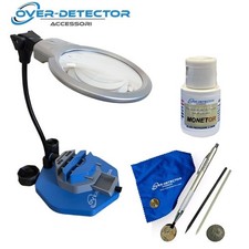 KIT Pulizia Monete con Lente