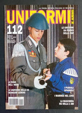 UNIFORMI E ARMI 112 DEL 8/2000 UNIFORMI DDR, MASCHERA M2, PUGNALI MARINES ECC...