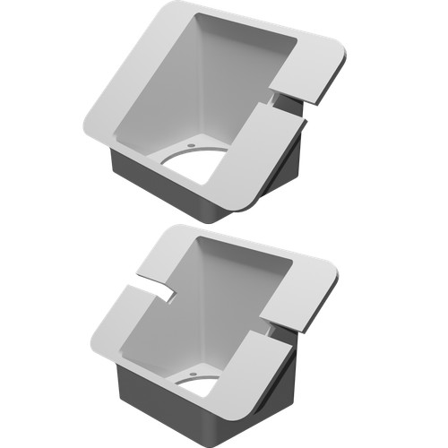 Supporto pannello meter 85c1 - supporto,