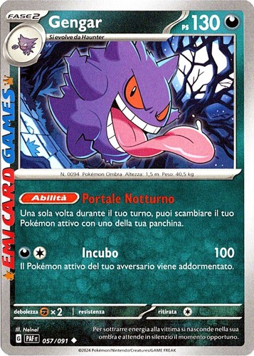 Gengar 057 091 holo - -,