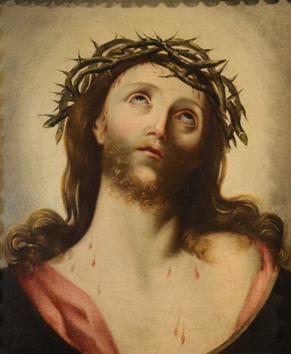 Dipinto antico ecce - homo, reni
