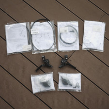 Brompton Cambio 6 Velocità Leva Freno Integrata Nero Cavi Freno e Cambio