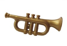 PLAYMOBIL TROMBA DORATA TROMBETTISTA MUSICA STRUMENTO MUSICALE ORCHESTRA