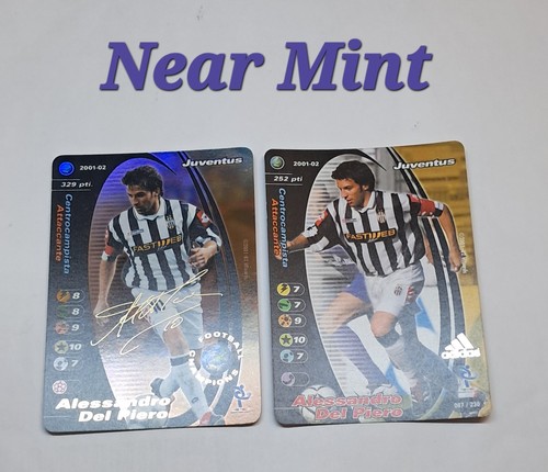 Del piero foil 2001 02 - piero, 2001/02