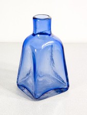 ⚜️ BOTTIGLIA VASO DESIGN PAOLO VENINI VETRO SOFFIATO MURANO 1950S FIRMA ACIDO