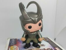 RARO Loki # 02 Funko Pop Marvel Avengers USATO con scatola di Thor bobble-head