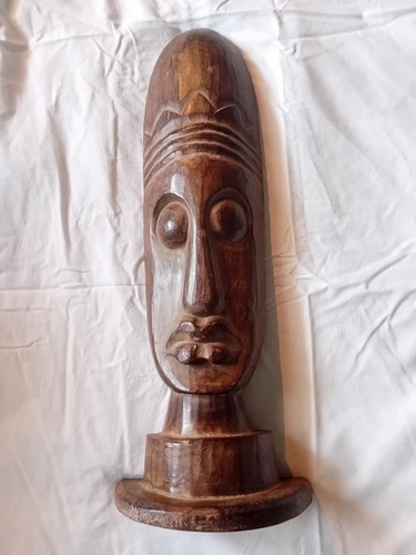 Maschera etnica legno - etnica, in