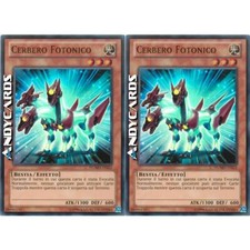 2x CERBERO FOTONICO • (Photon Cerberus) • Super R • NUMH IT022 • Unl • Yugioh!