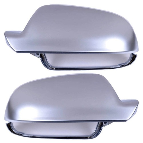 Coque rétroviseur gris alu - coque,