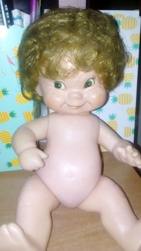 Bambola gomma vintage - bambola,