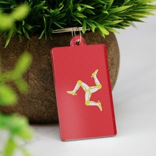 Isle of Man Flag Keyring Manx