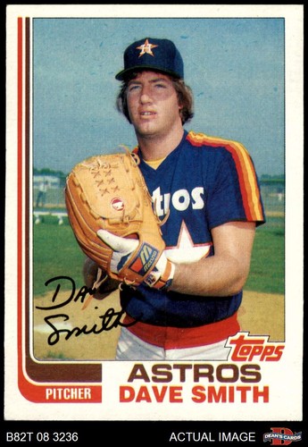 1982 topps 761 dave - topps, smith