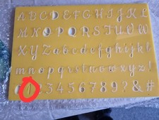 Torta / lettere artigianali in