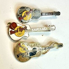 Chitarra Hard Rock Café New Orleans Rick Nelson. Atlanta. San Antonio.