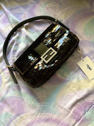 Baguette fendi paillettes - fendi,