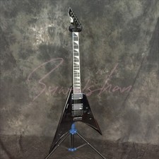 Chitarra elettrica Swallow Tail Black Floyd Rose Bridge pickup HH attivi in magazzino