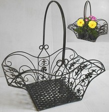 Cesto di Fiori Ferro Battuto