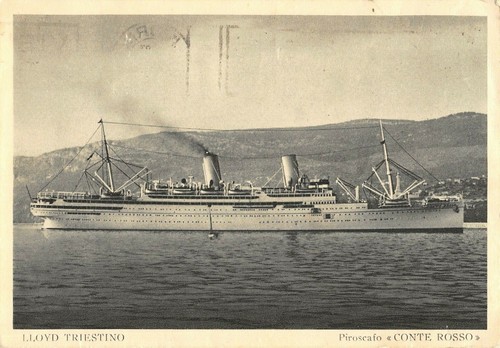 A7452 marina piroscafo conte - piroscafo,