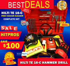 HILTI TE 16-C, L@@K, COMPLETE