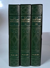 Libro La sacra Bibbia 3 Volumi - Edizione Integrale - S.A.I.E. 1978