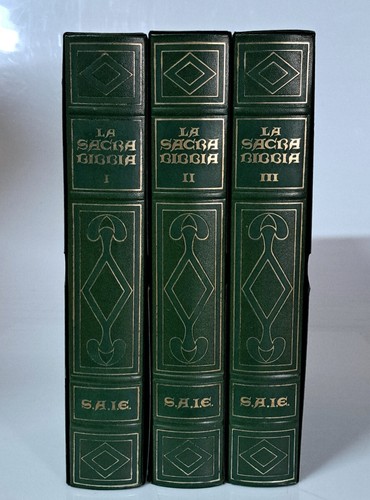 Libro sacra bibbia volumi - 3,