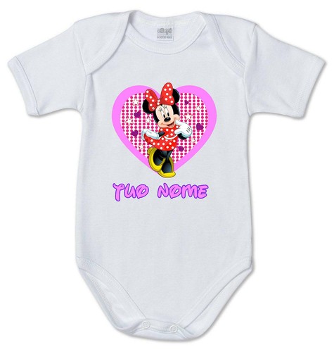 Body tuta bimba neonata minnie - body,