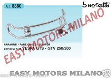 8380 BUZZETTI - PARAURTI CROMATO PIAGGIO VESPA GTS - GTV 250 300