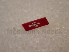 Cover USB originale Nokia E66 | Cover 9902971 Rosso Red NUOVO