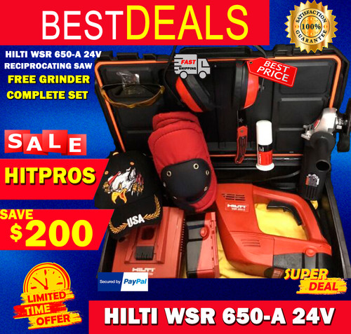 Hilti wsr 650 24v - 650-a, seghetto