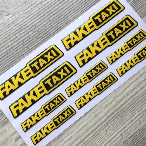 Fake taxi domed emblem - fake,