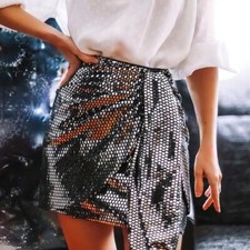 ZARA 🖤 ROCK MINIROCK