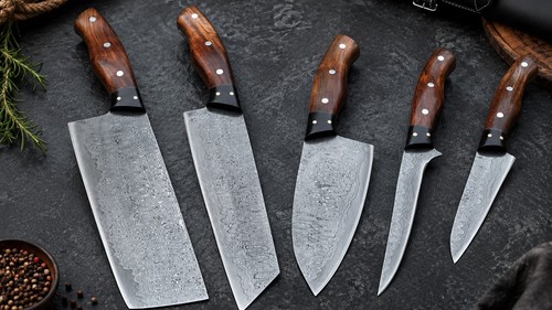 Coltelli cucina damascati - cucina,